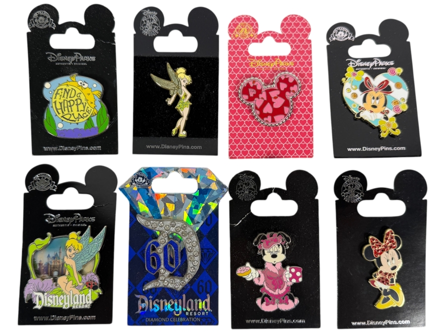 (8) Vintage Disney Trading Pins