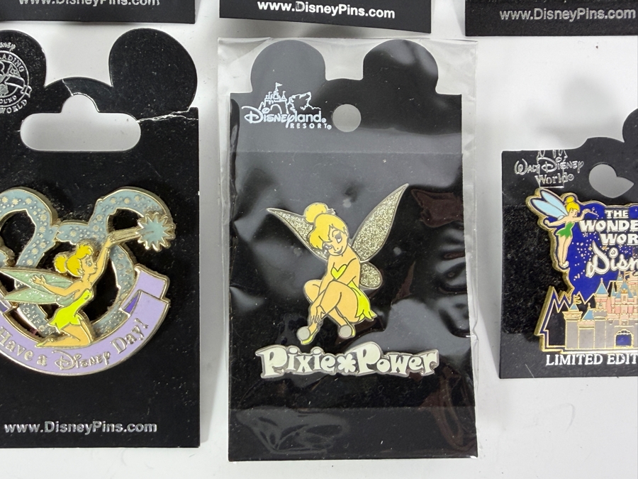 (8) Vintage Disney Tinker Bell Trading Pins [Photo 6]