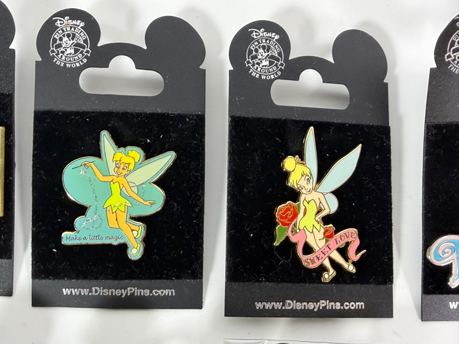 (8) Vintage Disney Tinker Bell Trading Pins [Photo 3]
