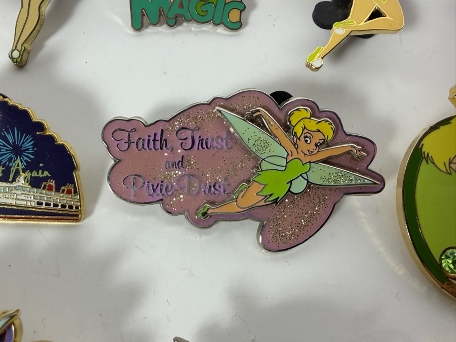 (12) Vintage Disney Tinker Bell Trading Pins [Photo 5]