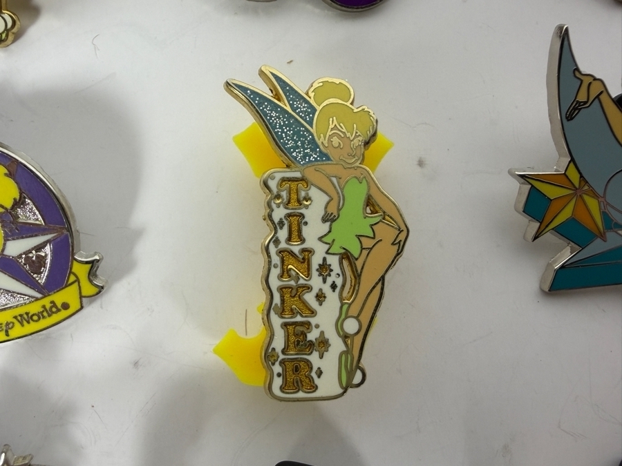 (12) Vintage Disney Tinker Bell Trading Pins [Photo 4]