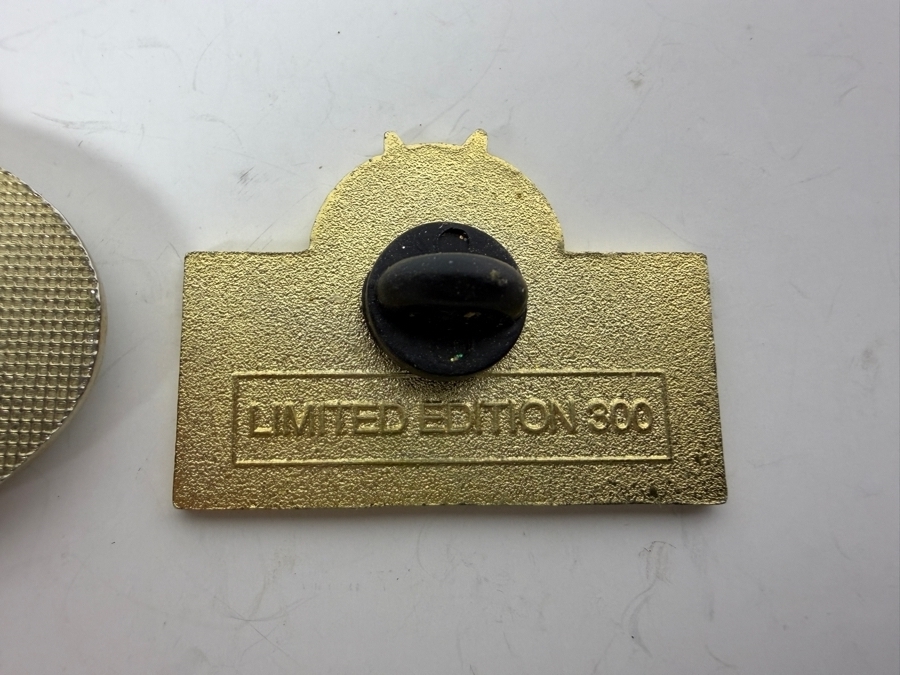 Vintage Limited Edition of 300 Walt Disney Imagineering (WDI) Exclusive 'Imagineer Name Tag' Pin Featuring Tinker Bell and Limited Edition of 300 Tinker Bell Neverland Trading Pin [Photo 5]