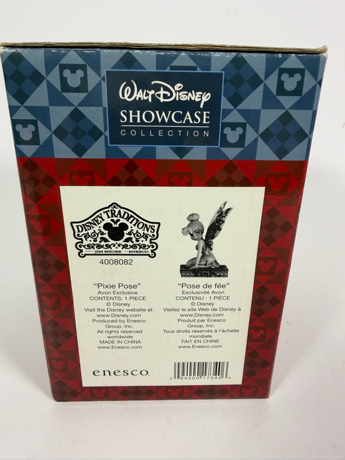 Jim Shore Disney Traditions 'Pixie Pose' Tinker Bell Figurine with Original Box 5H [Photo 7]