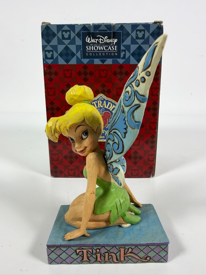 Jim Shore Disney Traditions 'Pixie Pose' Tinker Bell Figurine with Original Box 5H [Photo 2]