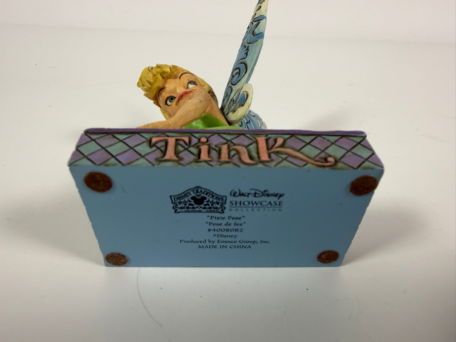 Jim Shore Disney Traditions 'Pixie Pose' Tinker Bell Figurine with Original Box 5H [Photo 5]