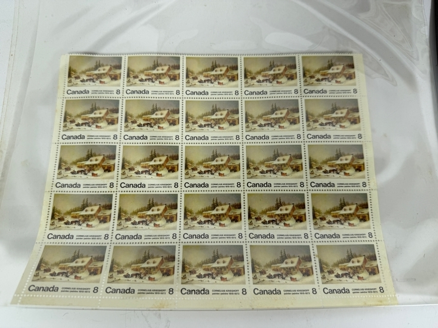 Collection of Mainly Mint Canadian Postage Stamps - See Photos [Photo 10]
