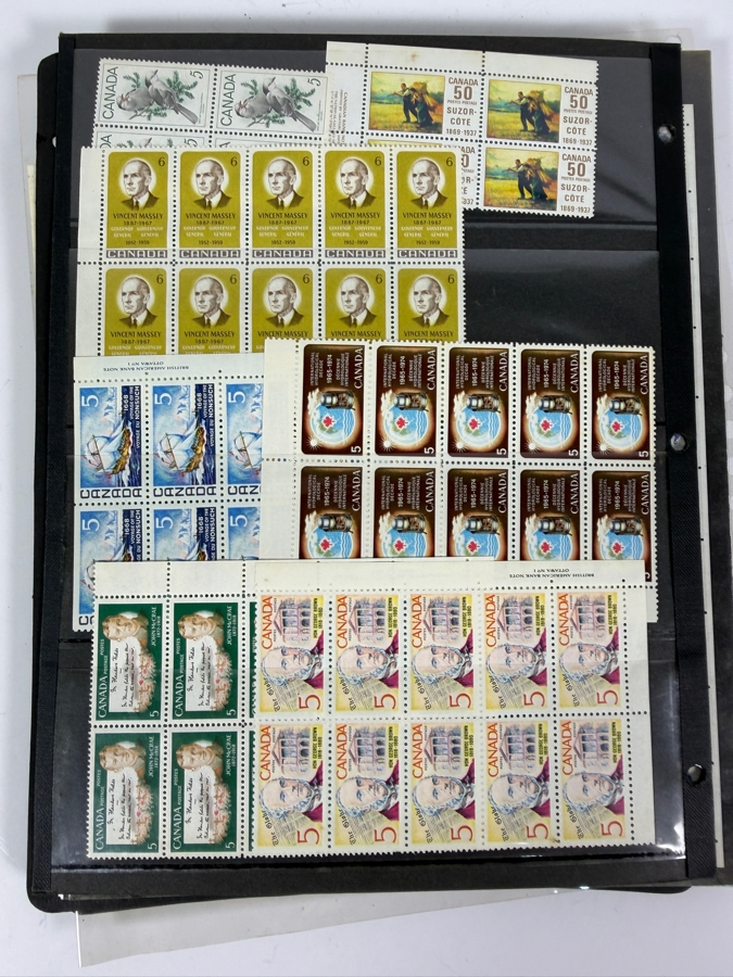 Collection of Mainly Mint Canadian Postage Stamps - See Photos [Photo 13]