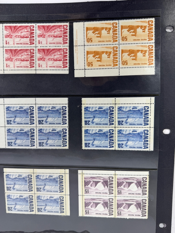 Collection of Mainly Mint Canadian Postage Stamps - See Photos [Photo 7]