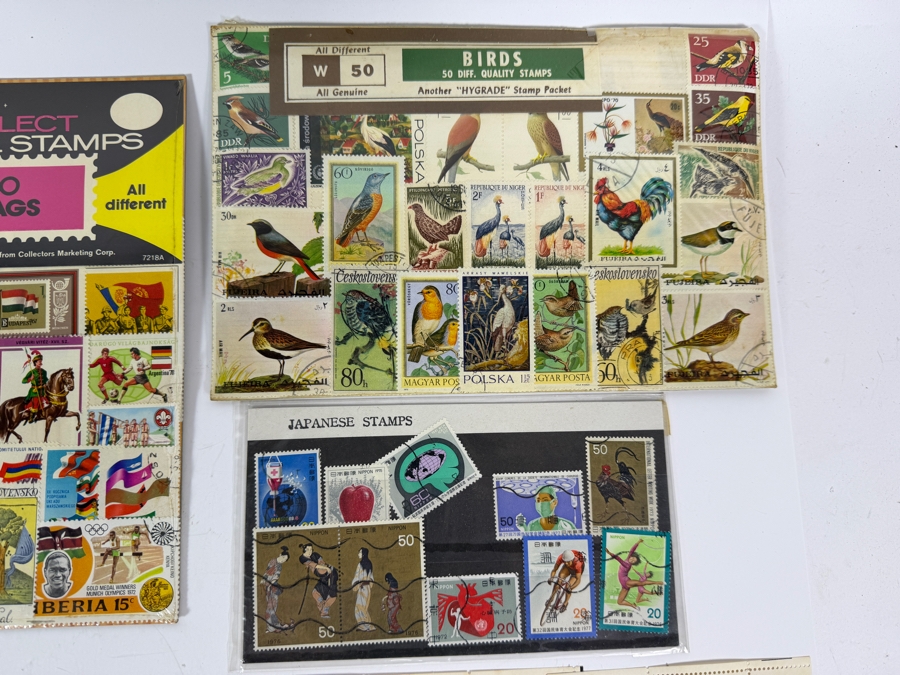Collection of Mint and Postmarked Postage Stamps [Photo 4]