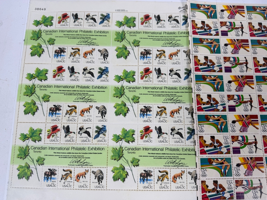 Collection of Mint and Postmarked Postage Stamps [Photo 7]