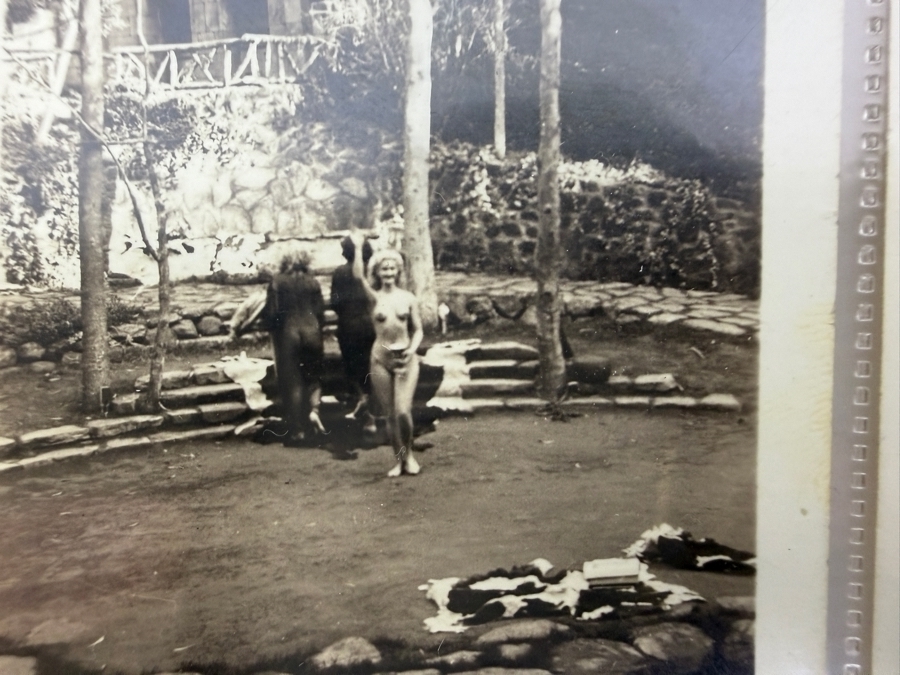 Collection of (15) Rare Vintage 1935 Bunnell Photo Shop B&W Photographs from the Zoro Garden Nudist Colony at the 1935 California Pacific International Exposition in San Diego's Balboa Park Where Visitors Paid 25 Cents to View the Performers 2 5/8 X 3 1/2 [Photo 3]