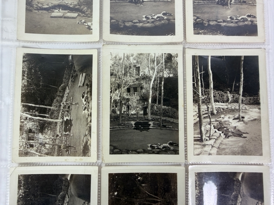Collection of (15) Rare Vintage 1935 Bunnell Photo Shop B&W Photographs from the Zoro Garden Nudist Colony at the 1935 California Pacific International Exposition in San Diego's Balboa Park Where Visitors Paid 25 Cents to View the Performers 2 5/8 X 3 1/2 [Photo 9]