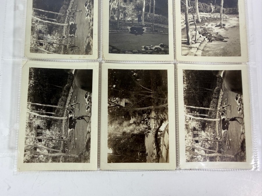 Collection of (15) Rare Vintage 1935 Bunnell Photo Shop B&W Photographs from the Zoro Garden Nudist Colony at the 1935 California Pacific International Exposition in San Diego's Balboa Park Where Visitors Paid 25 Cents to View the Performers 2 5/8 X 3 1/2 [Photo 10]