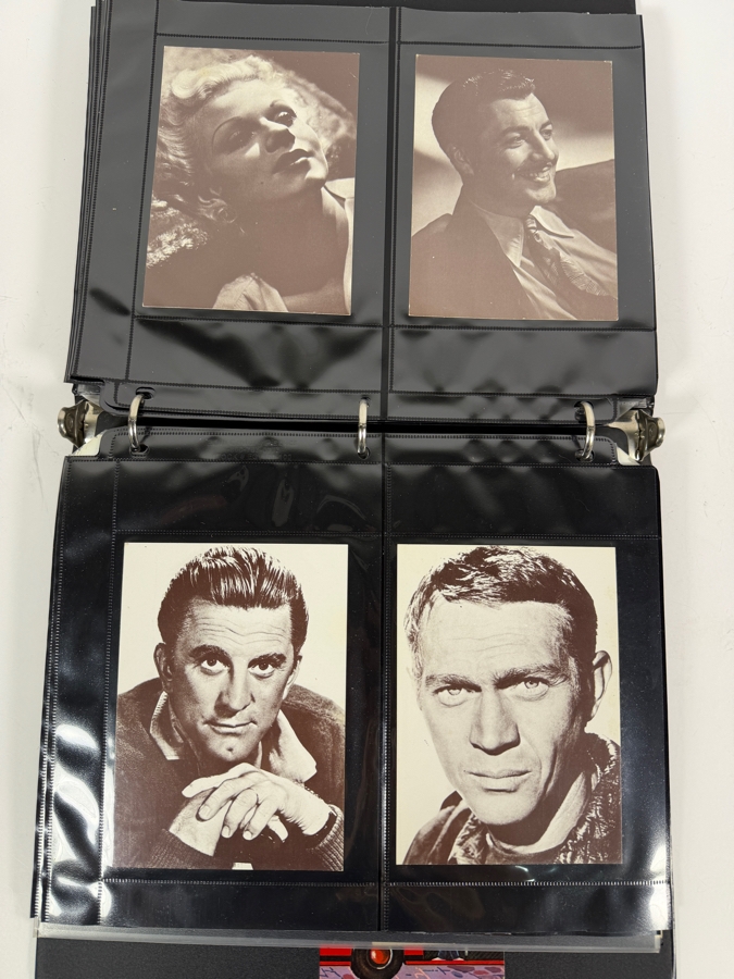 Collection of Vintage Postcards Including Movie Star Postcards and B&W Photographs - Multiple Pages in Binder - See Photos [Photo 8]