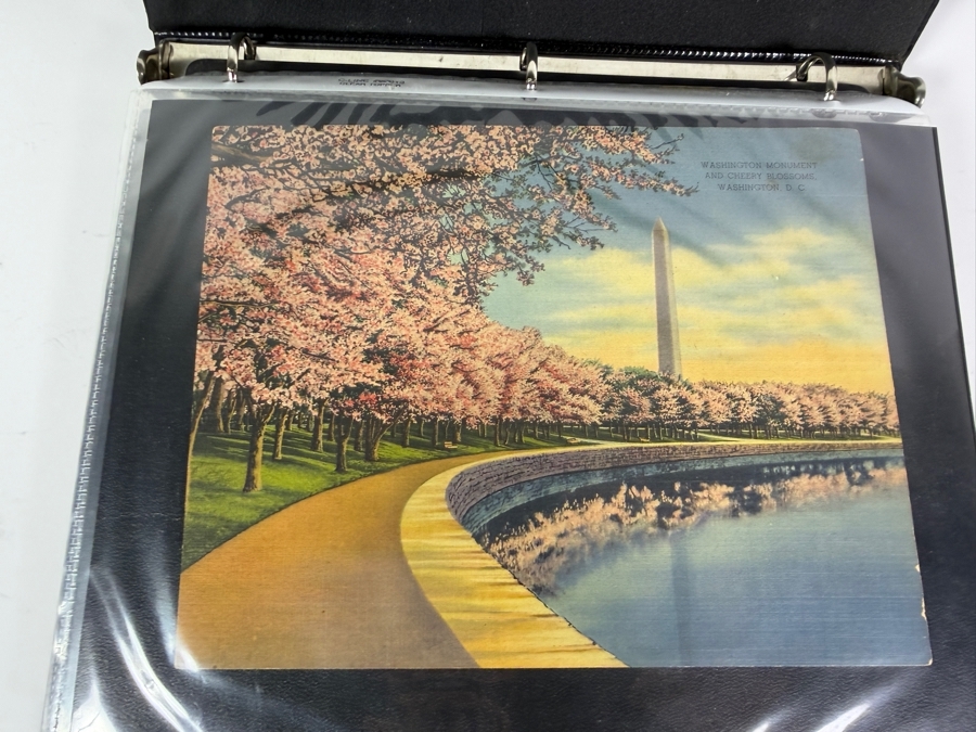 Collection of Vintage Postcards Including Movie Star Postcards and B&W Photographs - Multiple Pages in Binder - See Photos [Photo 25]