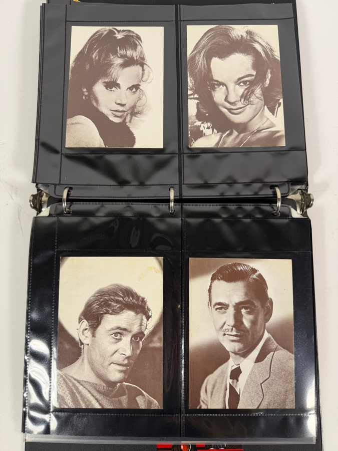 Collection of Vintage Postcards Including Movie Star Postcards and B&W Photographs - Multiple Pages in Binder - See Photos [Photo 7]