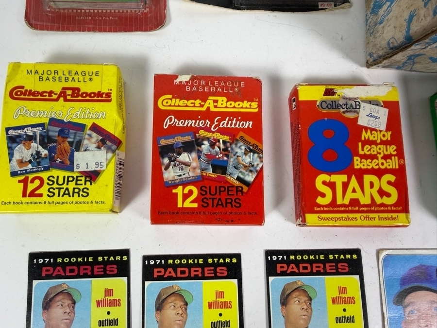 Collection of Vintage Baseball Cards - Some New Old Stock Packs - See Photos [Photo 12]