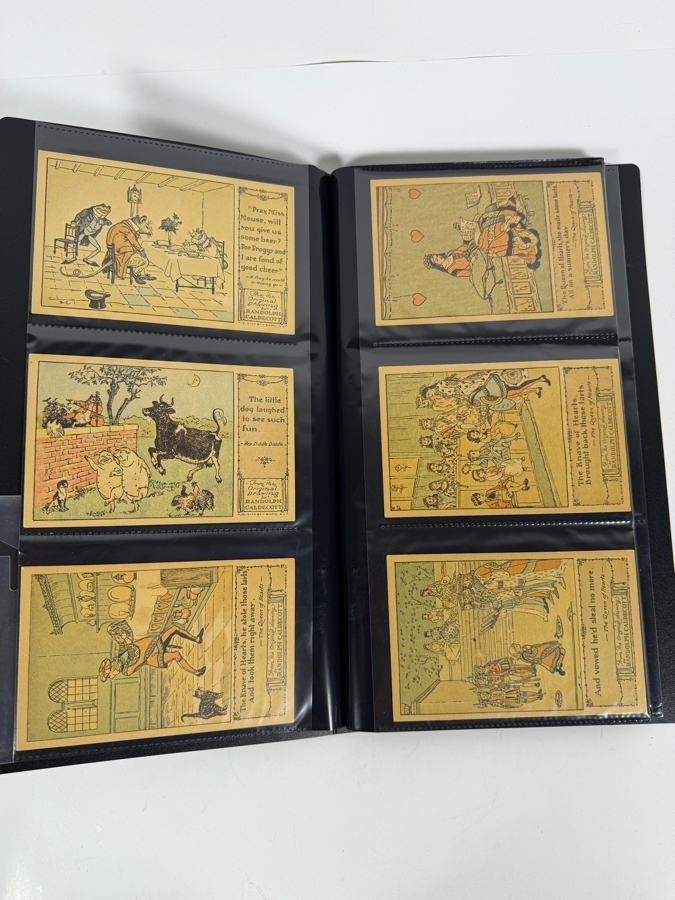 Collection of Vintage Randolph Caldecott's Pictures Postcards and Vintage Capezio Dance-footwear Ballet Cards - See Photos [Photo 8]