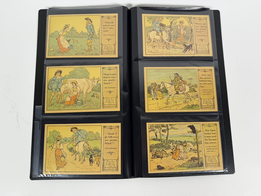 Collection of Vintage Randolph Caldecott's Pictures Postcards and Vintage Capezio Dance-footwear Ballet Cards - See Photos [Photo 11]