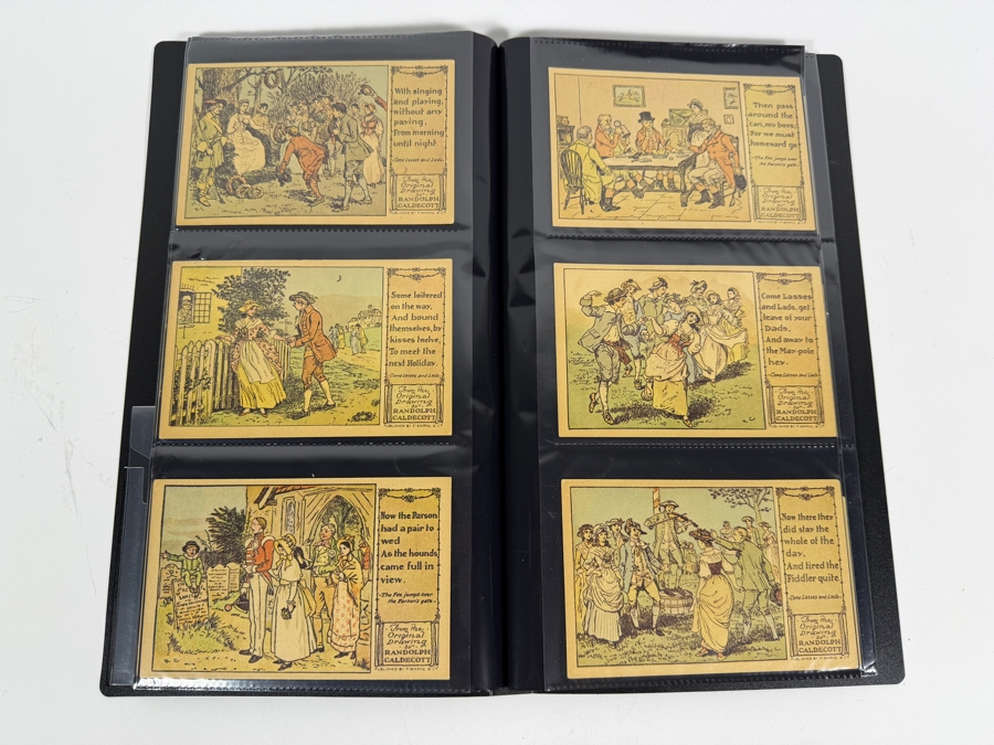 Collection of Vintage Randolph Caldecott's Pictures Postcards and Vintage Capezio Dance-footwear Ballet Cards - See Photos [Photo 13]