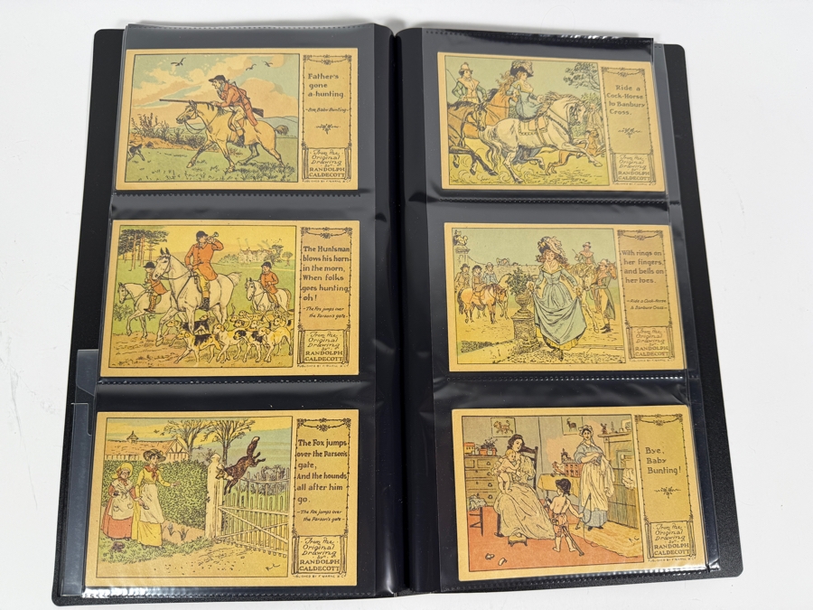 Collection of Vintage Randolph Caldecott's Pictures Postcards and Vintage Capezio Dance-footwear Ballet Cards - See Photos [Photo 12]
