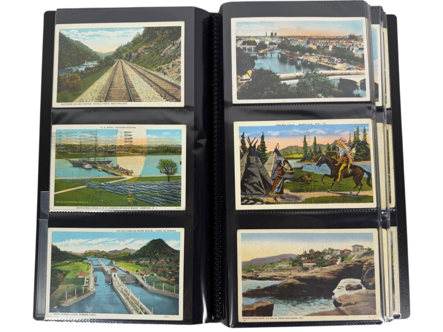 Collection of (237) Vintage Postcards of Various Buildings, Monuments, Tourist Attractions and More - See Photos