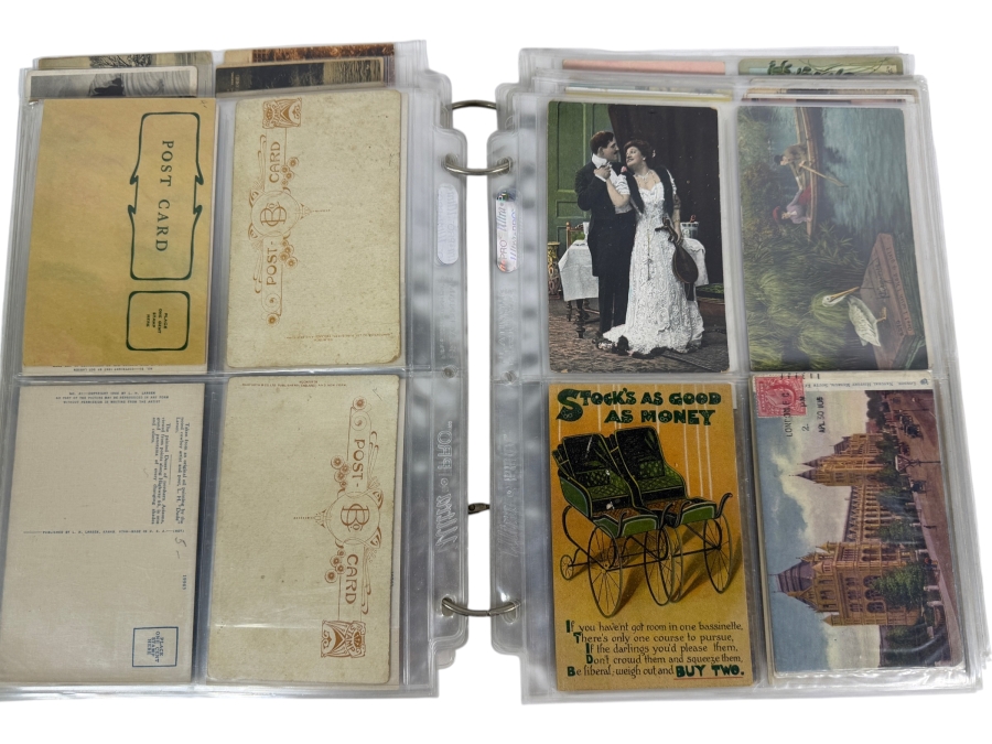 Collection of (156) Vintage Postcards Including Japanese Postcards - See Photos