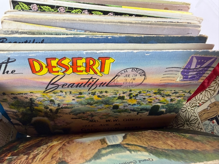 Collection of Vintage Postcards and Movie Star Photos - See Photos [Photo 7]