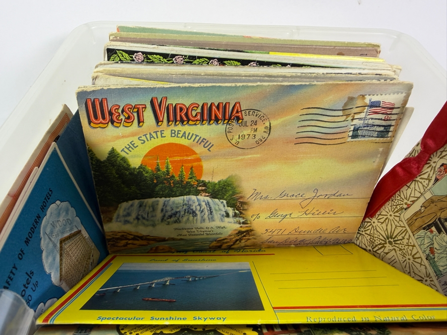 Collection of Vintage Postcards and Movie Star Photos - See Photos [Photo 9]