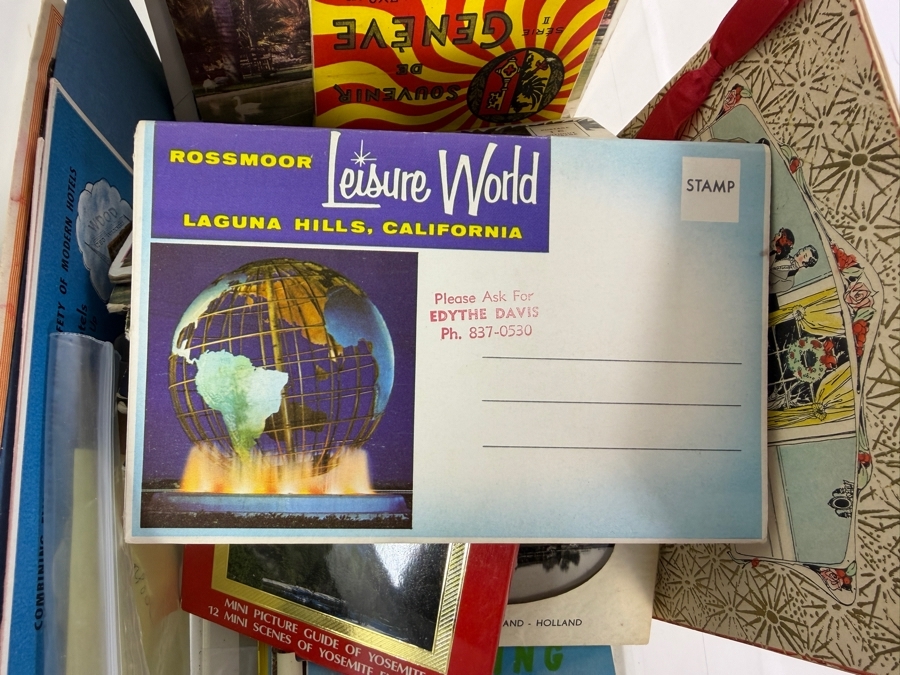 Collection of Vintage Postcards and Movie Star Photos - See Photos [Photo 17]