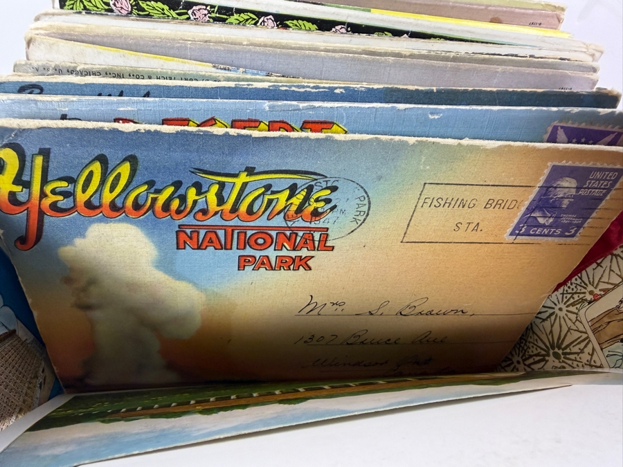 Collection of Vintage Postcards and Movie Star Photos - See Photos [Photo 6]