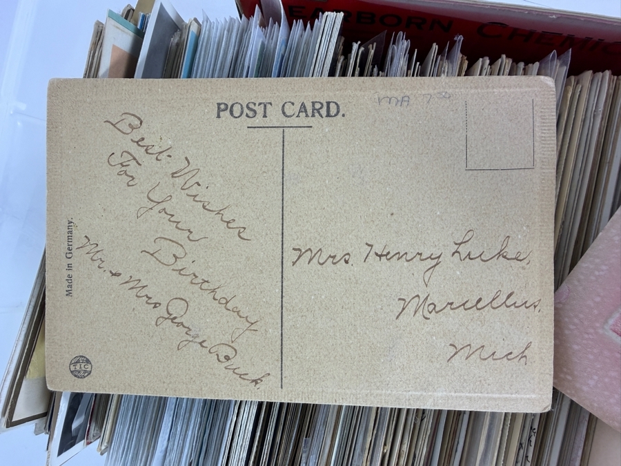 Collection of Approximately 350 Vintage California Postcards including First Day Covers and 400 Miscellaneous Vintage Postcards - See Photos [Photo 19]