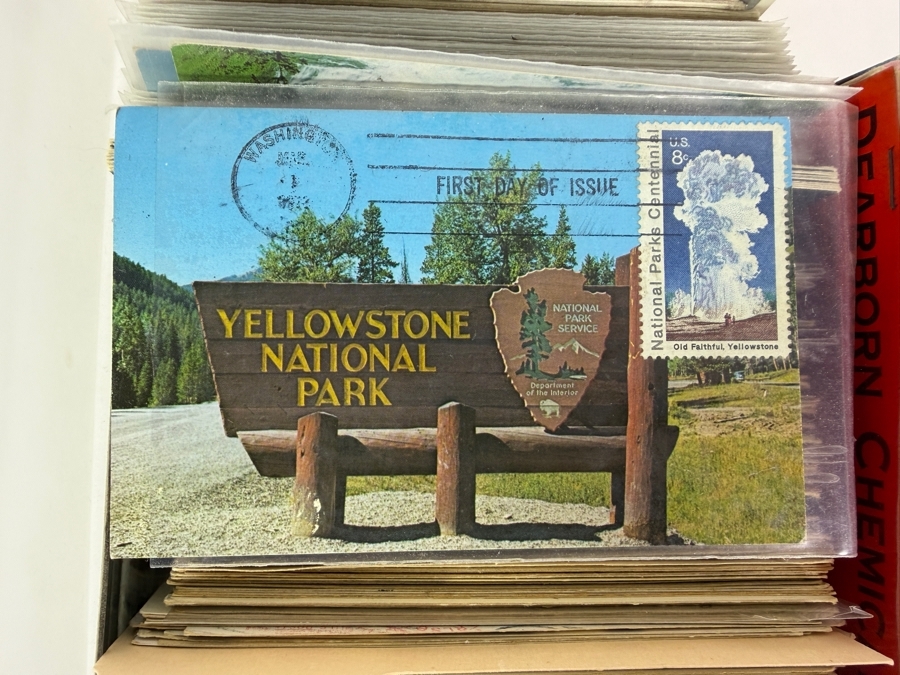 Collection of Approximately 350 Vintage California Postcards including First Day Covers and 400 Miscellaneous Vintage Postcards - See Photos [Photo 13]