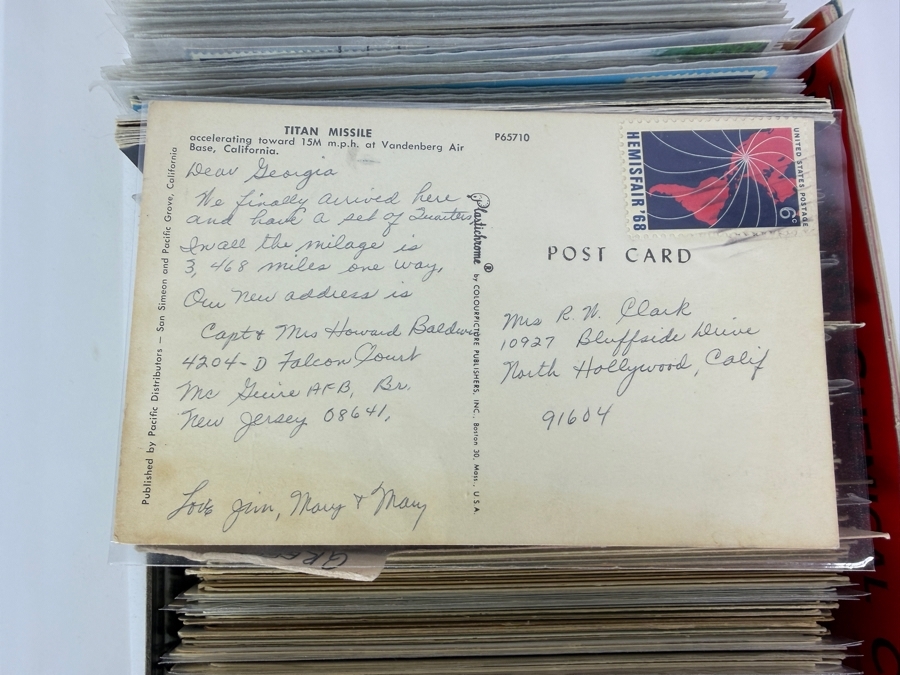 Collection of Approximately 350 Vintage California Postcards including First Day Covers and 400 Miscellaneous Vintage Postcards - See Photos [Photo 25]