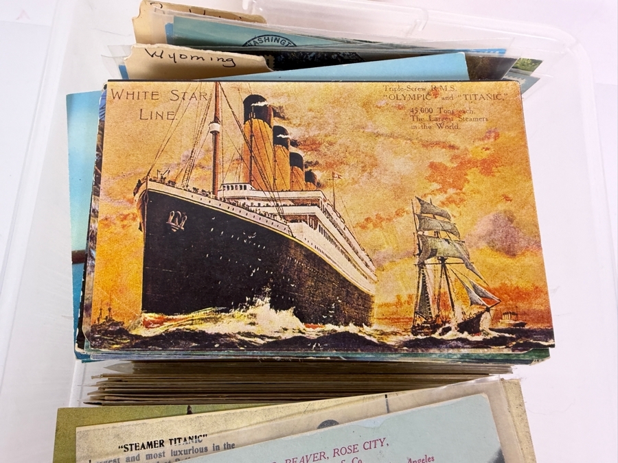 Collection of Vintage State and Boats/Ships Postcards - See Photos [Photo 9]