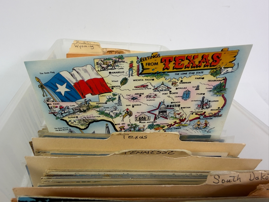 Collection of Vintage State and Boats/Ships Postcards - See Photos [Photo 3]