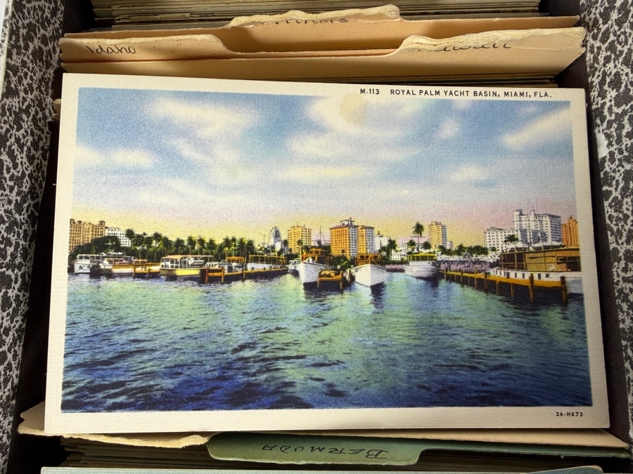 Collection of Vintage State Postcards From Various States Including Florida and Hawaii - See Photos [Photo 9]