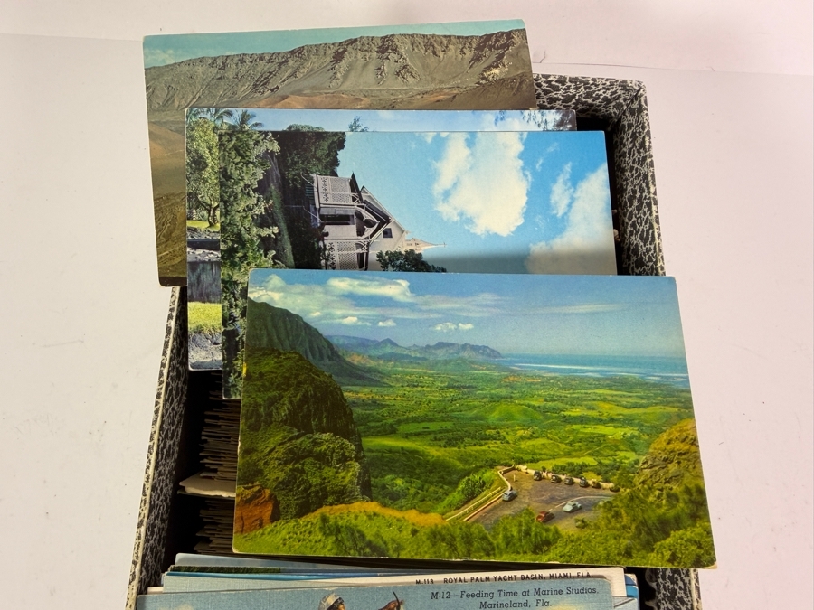 Collection of Vintage State Postcards From Various States Including Florida and Hawaii - See Photos [Photo 10]