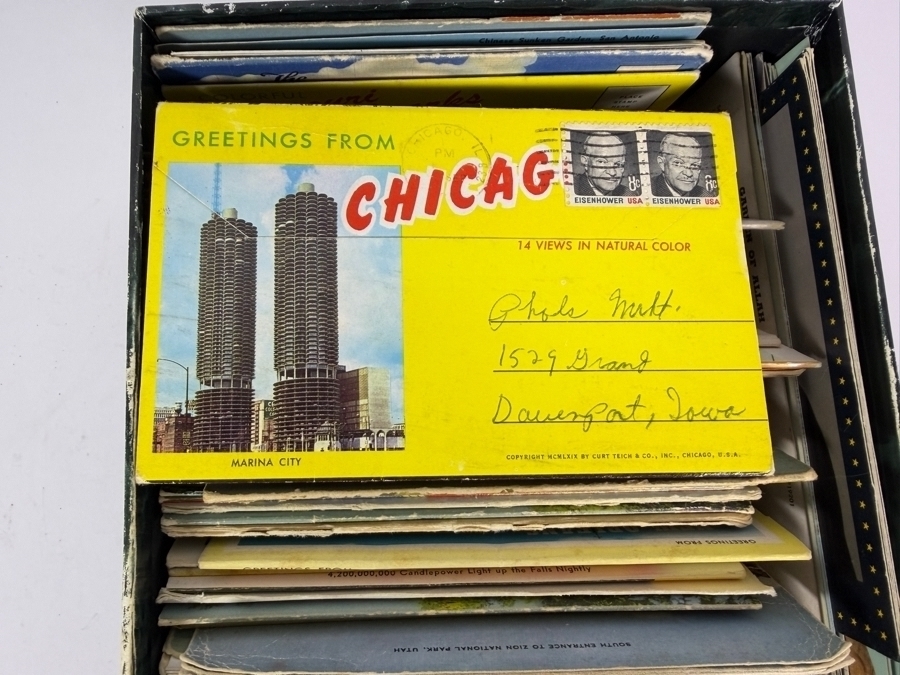 Collection of Vintage Postcards Including the Royal Family, Charles Lindbergh, States, Tourist Attractions and More - See Photos [Photo 21]