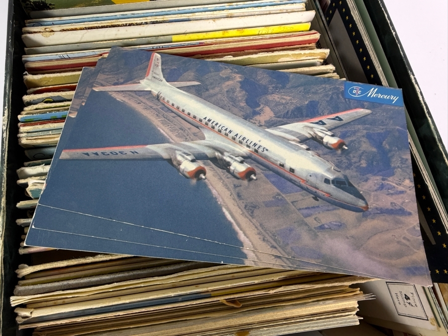 Collection of Vintage Postcards Including the Royal Family, Charles Lindbergh, States, Tourist Attractions and More - See Photos [Photo 13]