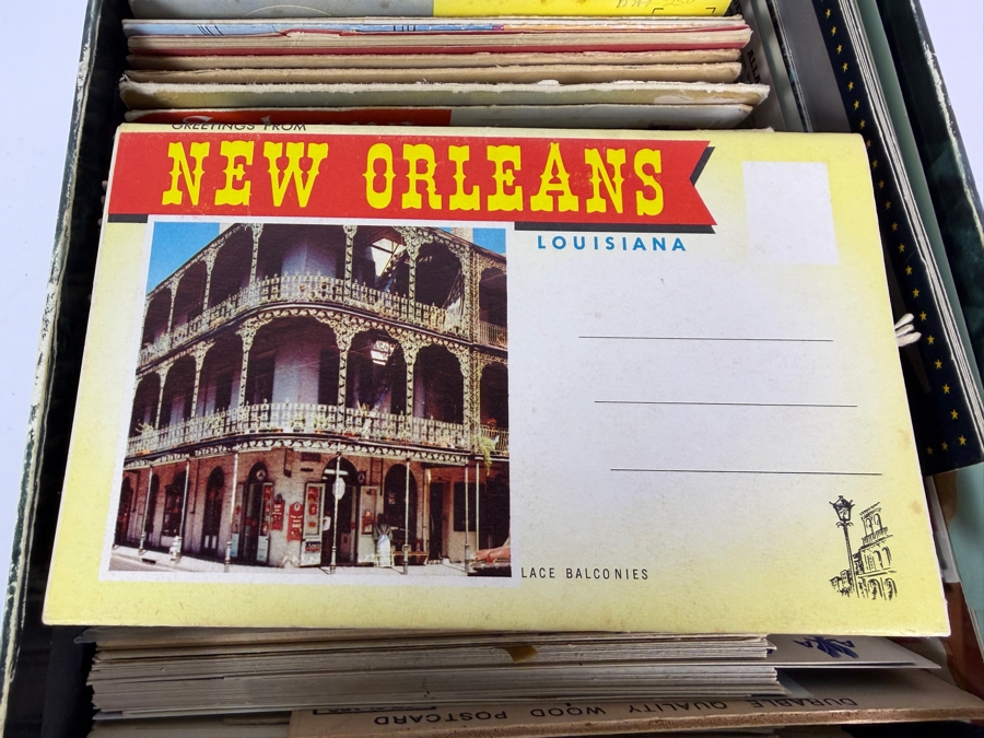 Collection of Vintage Postcards Including the Royal Family, Charles Lindbergh, States, Tourist Attractions and More - See Photos [Photo 17]