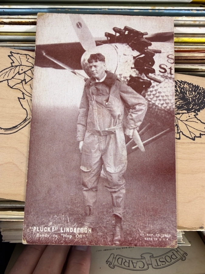 Collection of Vintage Postcards Including the Royal Family, Charles Lindbergh, States, Tourist Attractions and More - See Photos [Photo 12]