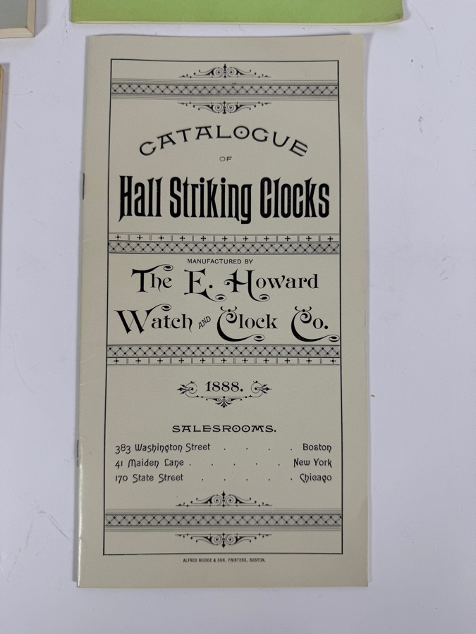 Collection Of Four Vintage Horological Pamphlets Including National Association Of Watch And Clock Collectors Bulletins And The E Howard Reproductions [Photo 4]