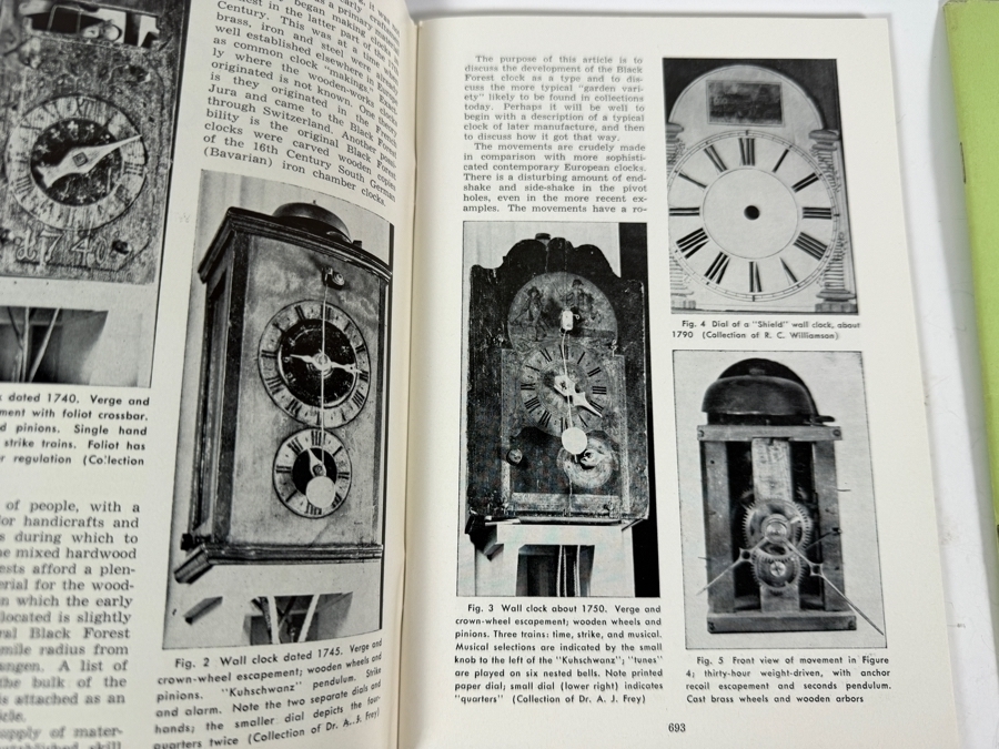 Collection Of Four Vintage Horological Pamphlets Including National Association Of Watch And Clock Collectors Bulletins And The E Howard Reproductions [Photo 6]