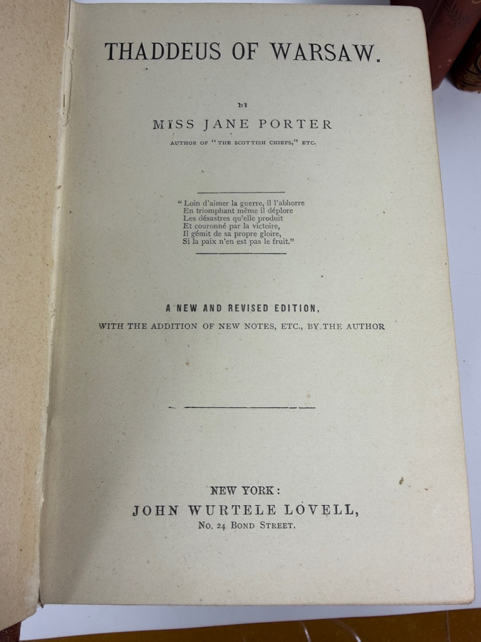 Collection Of Eleven Antique Victorian Hardcover Books Including Works By Pansy And Thaddeus Of Warsaw [Photo 18]