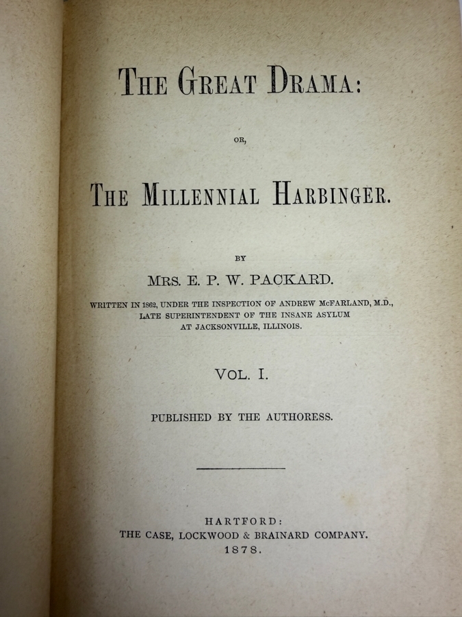 Collection Of Eleven Antique Victorian Hardcover Books Including Works By Pansy And Thaddeus Of Warsaw [Photo 12]