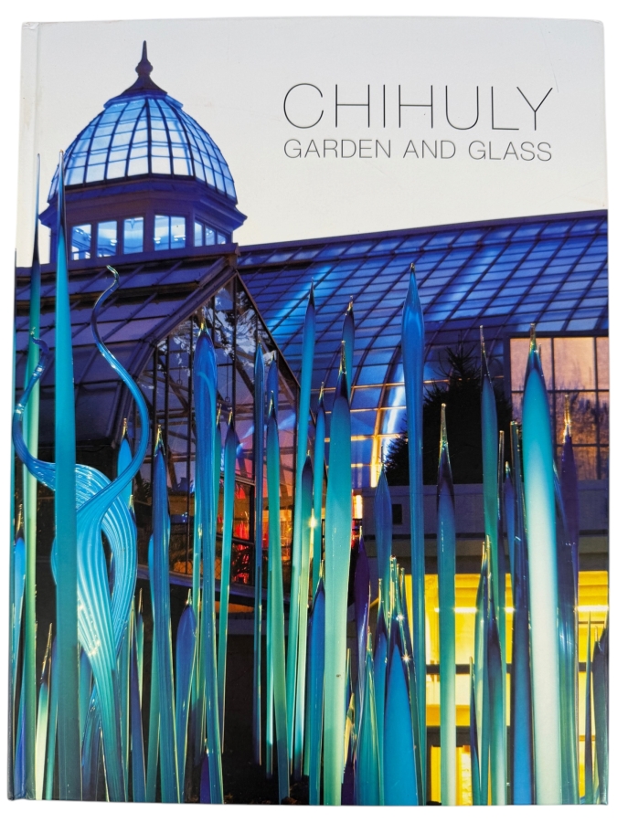 Vintage Chihuly Garden And Glass Illustrated Hardcover Art Exhibition Book
