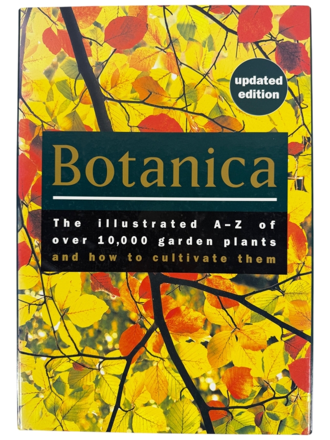 Vintage Botanica The Illustrated A To Z Of Over 10000 Garden Plants Hardcover Book Updated Edition
