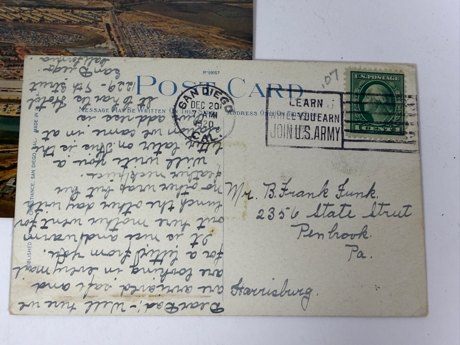 Collection of (11) Vintage San Diego County Postcards - See Photos for Sampling [Photo 14]