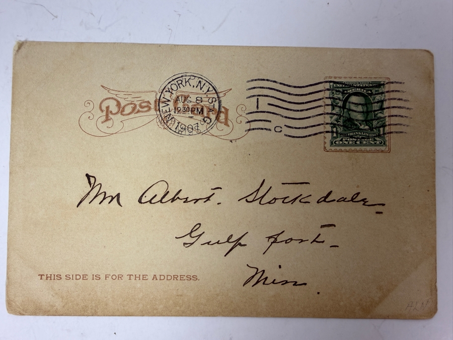 Antique 1907 New York Central's 20th Century Limited In the Hudson Highlands Railroad Train Postcard [Photo 2]